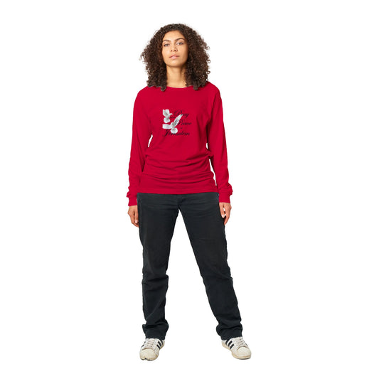 Pray for the Peace of Jerusalem - Unisex Long-sleeve T-shirt