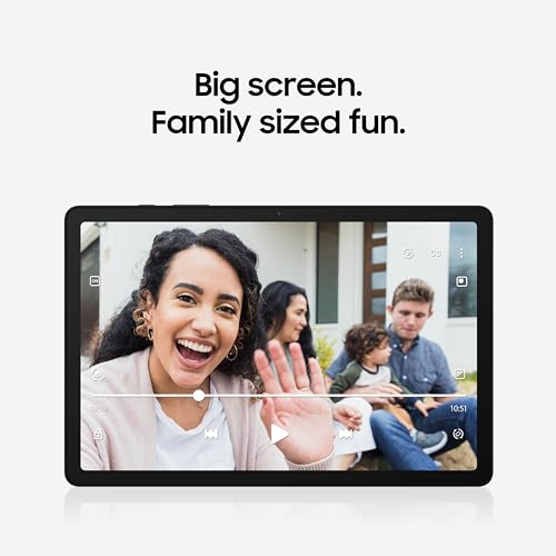 SAMSUNG Galaxy Tab A9+ Plus 11” 64GB Android Tablet, Big Screen, Quad Speakers, Upgraded Chipset, Multi Window Display, Slim, Light, Durable, Kids Friendly Design, US Version, 2024, Silver