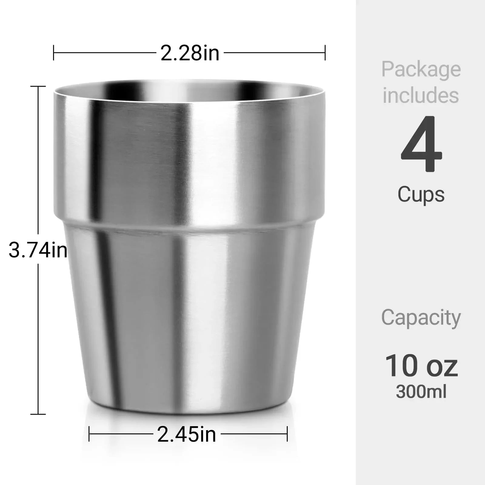 Durable Stainless Steel Mug for Hot and Cold Beverages