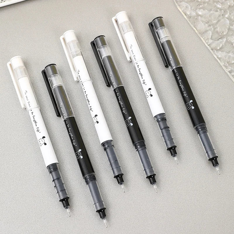 4pcs/set 0.5mm Cute Stationery Gel Pen Refills Children Gift School Office Writing Supplies Back To School Stationery