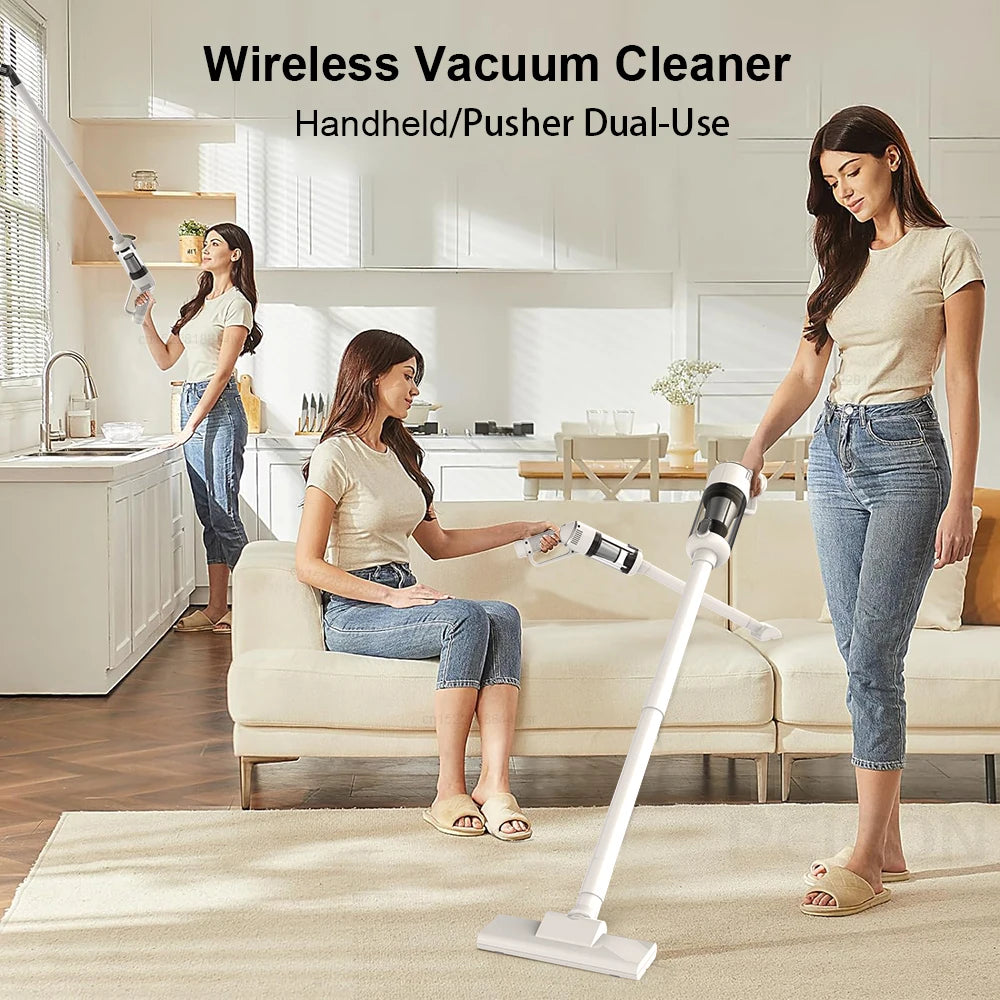 Vacuum Cleaner Wireless Handheld Powerful Vacuum Cleaners Portable Electric Sweeper Home Car Remove Mites Floor Dust Cleaner