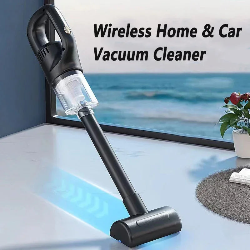 2 in 1 Car Vacuum Cleaner 60000PA Wireless Cleaner Handheld Chargeable Compressed Air Duster Vacuum Cleaner for Home Office