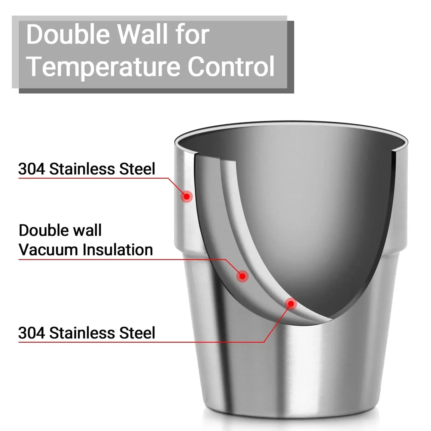 Durable Stainless Steel Mug for Hot and Cold Beverages