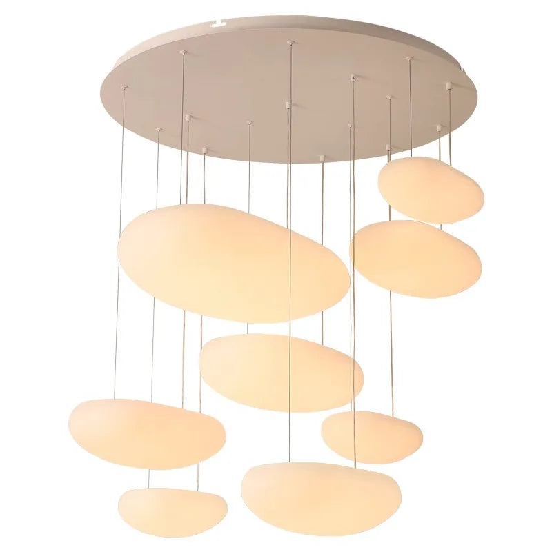 Nordic home decoration, stair chandelier, living room and dining room Pendant lights, ceiling light, indoor lighting