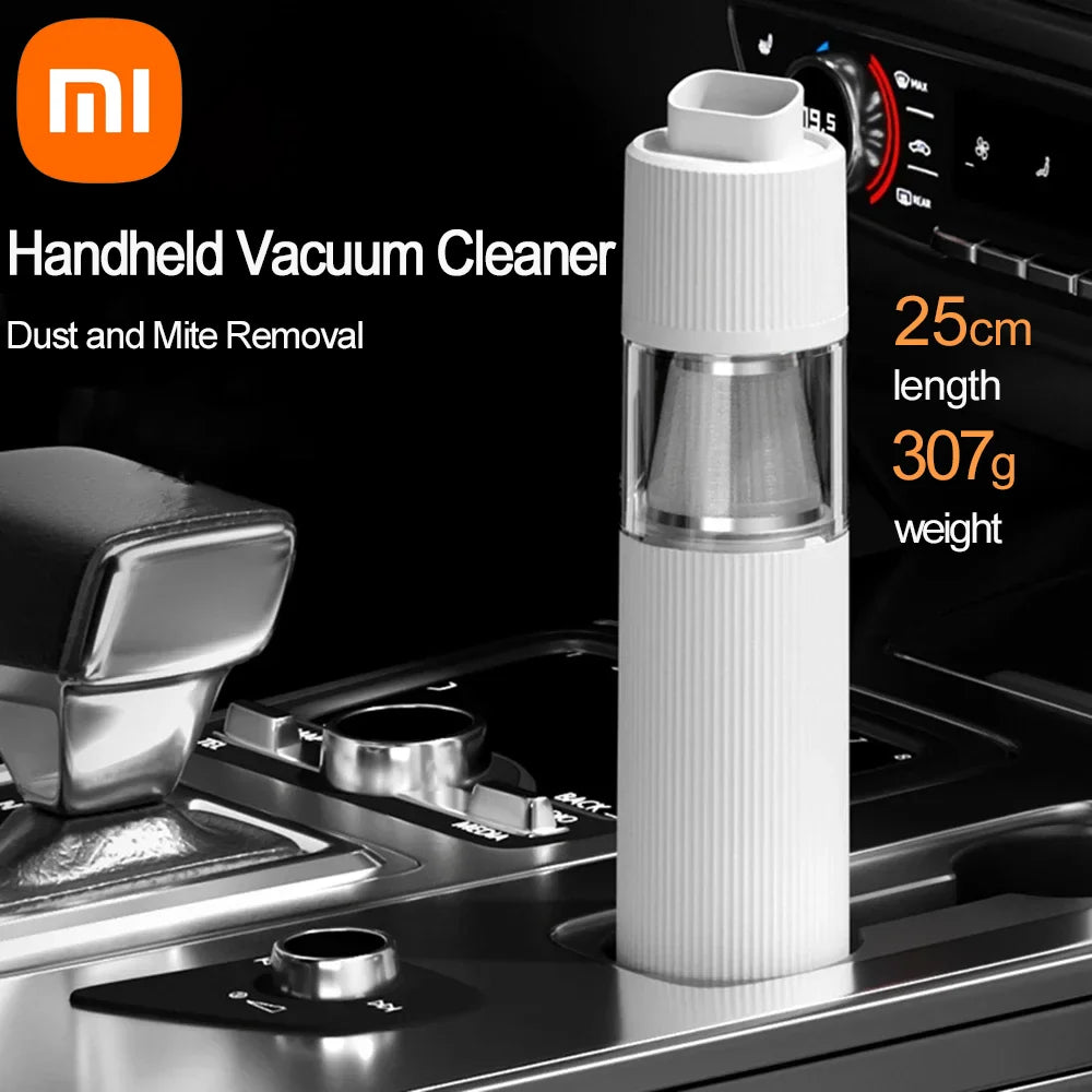 Xiaomi Mini Wireless Vacuum Cleaner Dust Removal Mite Vacuum Handheld Vacuum Cleaner Portable Cleaning Machine Home Appliances