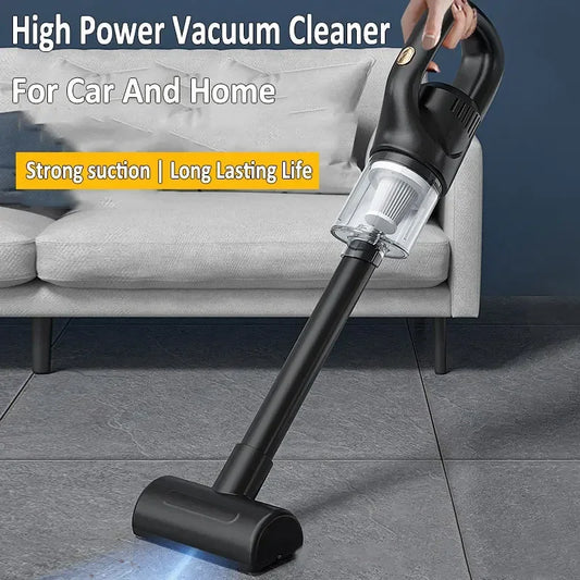 2 in 1 Car Vacuum Cleaner 60000PA Wireless Cleaner Handheld Chargeable Compressed Air Duster Vacuum Cleaner for Home Office