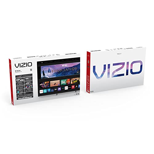 VIZIO 50-inch MQX-Series 4K 120Hz QLED HDR10+ Smart TV with Dolby Vision, Active Full Array, 240Hz @ 1080p PC Gaming, WiFi 6E, Apple AirPlay, Chromecast Built-in, M50QXM-K01, 2023 Model