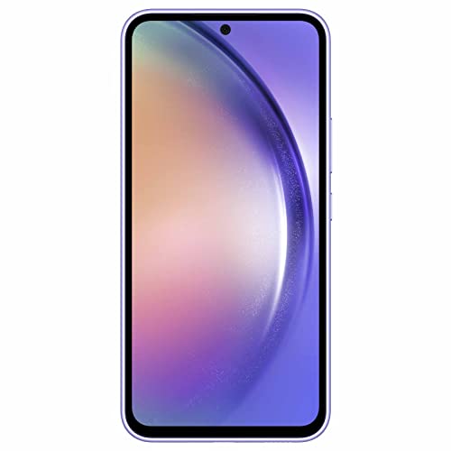 SAMSUNG Galaxy A54 5G A Series Cell Phone, Factory Unlocked Android Smartphone, 128GB w/ 6.4” Fluid Display Screen, Hi Res Camera, Long Battery Life, Refined Design, US Version, 2023, Awesome Violet