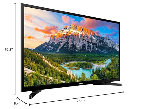 SAMSUNG 32-inch Class LED Smart FHD TV 1080P (UN32N5300AFXZA, 2018 Model), Black