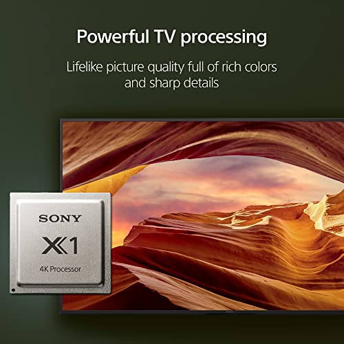 Sony 65 Inch 4K Ultra HD TV X77L Series: LED Smart Google TV KD65X77L- 2023 Model, Black